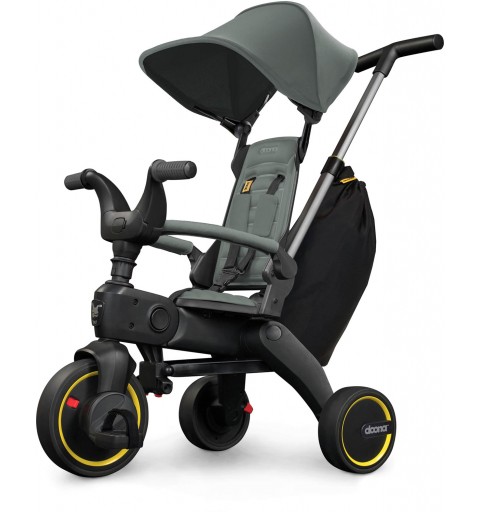 Doona Liki S3 - Składany Rowerek Trójkołowy | Slate Green